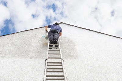Peinture extérieure à Lamanère — façades et ravalement